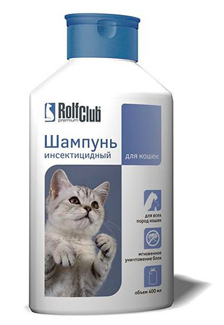Beispiel eines insektiziden Floh-Shampoos Beispiel eines insektiziden Floh-Shampoos