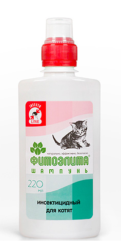 Flohshampoo Fitoelita für Kätzchen Flohshampoo Fitoelita für Kätzchen
