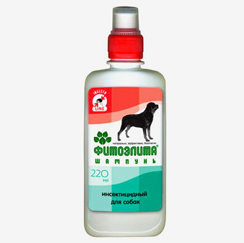 Phytoelita - klassisches Shampoo gegen Flöhe bei Hunden Fitoelita - ein klassisches Flohshampoo für Hunde