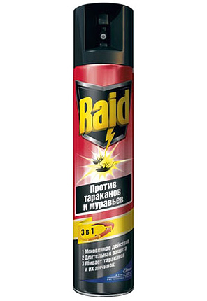 Aerosol-Insektizid Raid Aerosol-Insektizid Raid