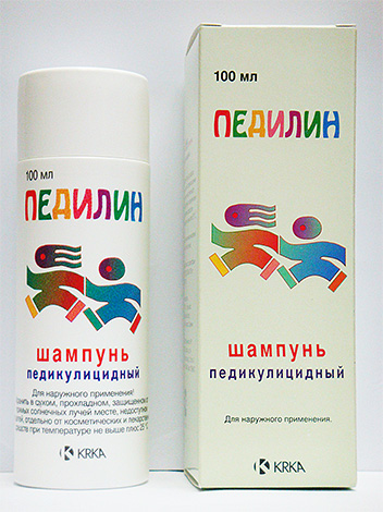 Das Shampoo Pedilin wird zur Behandlung sowohl des Kopfes als auch der Kleidung gegen Läuse eingesetzt Das Shampoo Pedilin wird zur Behandlung sowohl des Kopfes als auch der Kleidung gegen Läuse eingesetzt