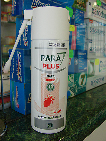 Mit dem Para-Plus-Spray lassen sich befallene Körperstellen bequem behandeln