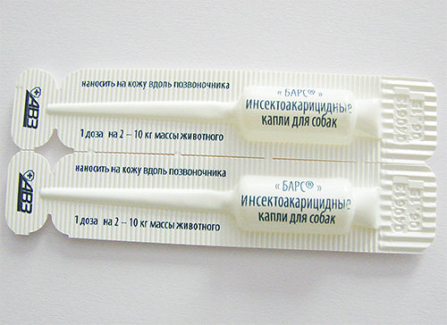 Je nach Gewicht des Tieres kann eine unterschiedliche Anzahl an Pipetten erforderlich sein.