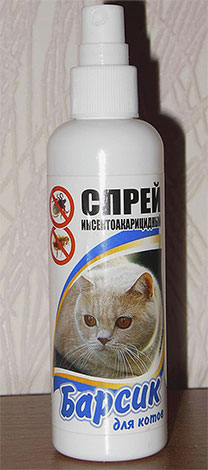 Flohspray Barsik – speziell für Katzen Flohspray Barsik – speziell für Katzen
