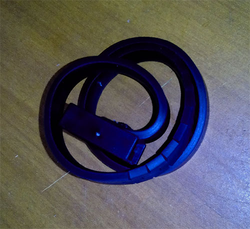 Und so sieht ein Flohhalsband aus Und so sieht ein Flohhalsband aus