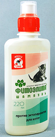Fitoelita Floh-Shampoo für Kätzchen
