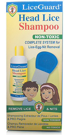 Die Haftung der Nissen an den Haaren kann mit LiceGuard Shampoo gelockert werden. Die Haftung der Nissen an den Haaren kann mit LiceGuard Shampoo gelockert werden.
