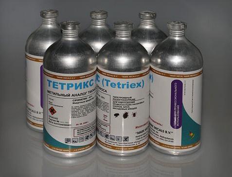 Das Konzentrat für Spray Tetrix wird nicht zur Anwendung durch Laien empfohlen. Das Konzentrat für Spray Tetrix wird nicht zur Anwendung durch Laien empfohlen.