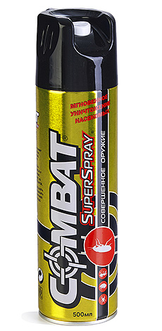 Das Aerosol Combat Superspray ist sehr einfach in der Anwendung Das Aerosol Combat Superspray ist sehr einfach in der Anwendung