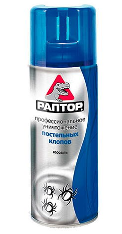 Aerosolmittel gegen Bettwanzen Raptor