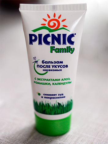 Balsam nach Insektenstichen Picnic Family. Balsam nach Insektenstichen Picnic Family.