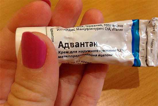 Creme Advantan - hilft, Allergiesymptome nach Insektenstichen zu lindern Creme Advantan - hilft, Allergiesymptome nach Insektenstichen zu lindern