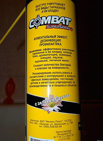 Aerosol-Insektizid Combat SuperSpray Aerosol-Insektizid Combat SuperSpray