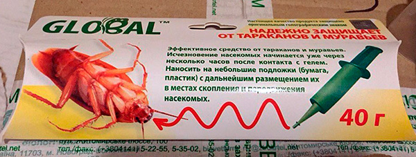 Einheimisches Kakerlaken-Gel Global Einheimisches Kakerlaken-Gel Global
