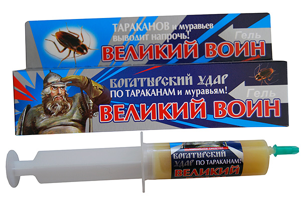 Insektizides Gel Weliki Wojn