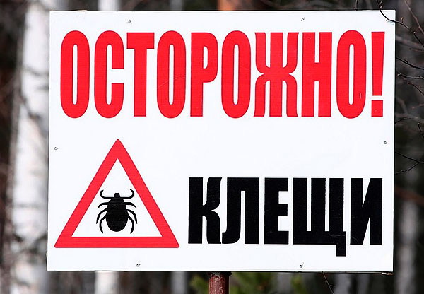 In Gebieten, in denen solche Schilder aufgestellt sind, sollte man sich in der Natur nur in speziellen Kleidungsstücken aufhalten, die zuverlässig vor Parasiten schützen. In Gebieten, in denen solche Schilder aufgestellt sind, sollte man sich in der Natur nur in speziellen Kleidungsstücken aufhalten, die zuverlässig vor Parasiten schützen.