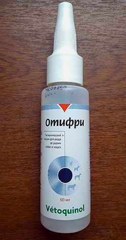 Lotion Otifree zur Pflege der Ohren von Hunden und Katzen. Lotion Otifree zur Pflege der Ohren von Hunden und Katzen.