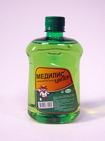 Der Wirkstoff von Medilis Ziper ist Cypermethrin.