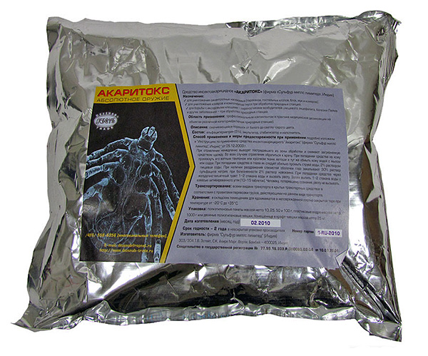 Insektizides Mittel Akariotox