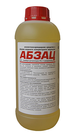 Das Insektoakarizid Abzats