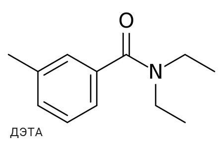 Das Repellent DEET (Diethyltoluamid) Das Repellent DEET (Diethyltoluamid)