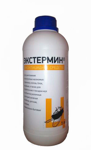Extermin - un insecticide assez puissant Extermin - insecticide