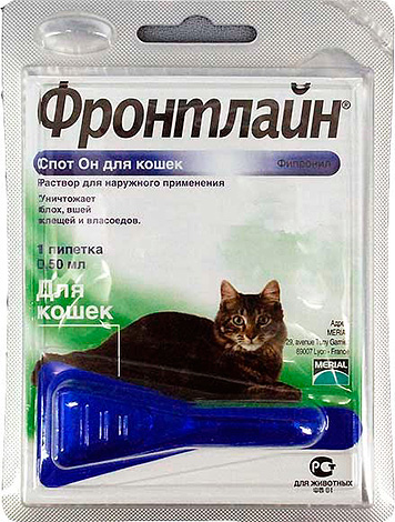 Gouttes anti-puces pour la nuque Frontline Gouttes anti-puces pour la nuque Frontline