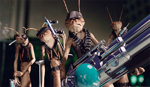 Les blattes extraterrestres