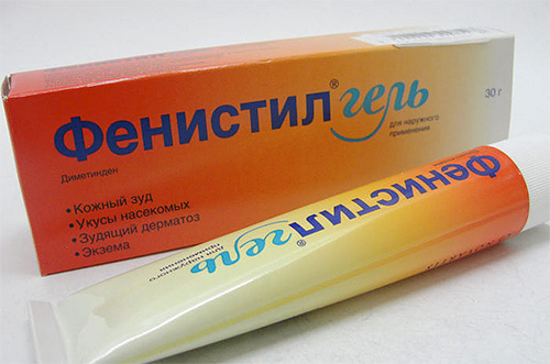 Fenistil gel pour soulager les démangeaisons dues aux piqûres d'insectes Fenistil gel pour soulager les démangeaisons dues aux piqûres d'insectes