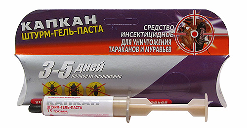 Sturm gel-pâte anti-cafards Kapkan Sturm gel-pâte anti-cafards Kapkan