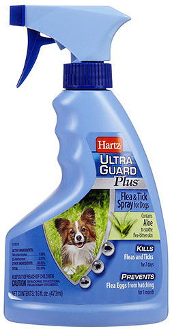Les aérosols Hartz sont réputés pour leur sécurité pour les chiens Les aérosols Hartz sont réputés pour leur sécurité pour les chiens