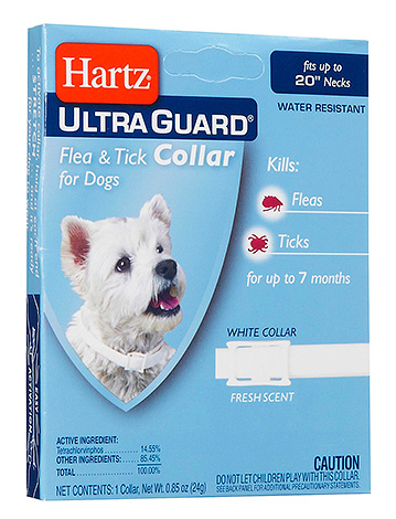Collier anti-puces Hartz UltraGuard Flea & Tick Collar Collier anti-puces Hartz UltraGuard Flea & Tick Collar