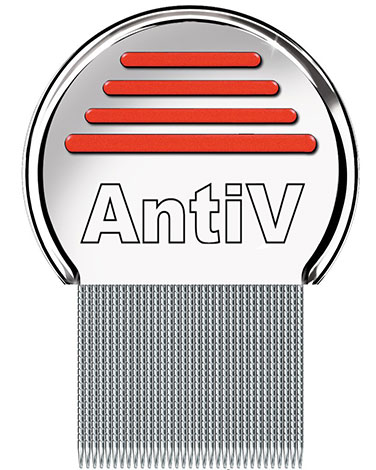 Peigne AntiV pour éliminer les poux et les lentes