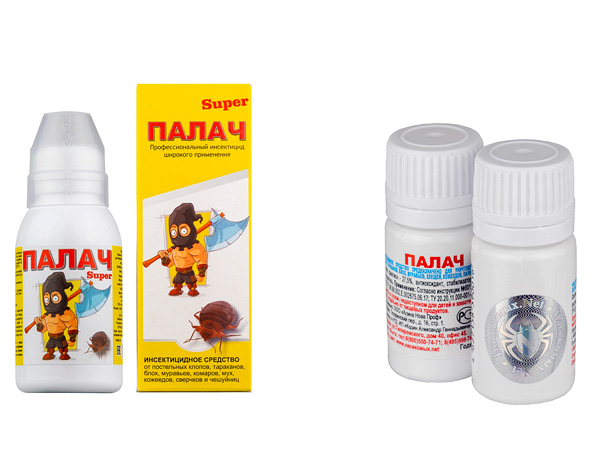 Links: Henker Super, rechts: das klassische Präparat Links: Henker Super, rechts: das klassische Präparat