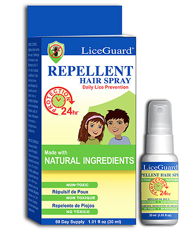 Le spray anti-poux LiceGuard est suffisamment sûr et convient aux enfants Le spray anti-poux LiceGuard est suffisamment sûr et convient aux enfants