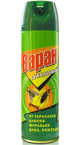 Le Dichlorvos est aujourd'hui utilisé pour éliminer une grande variété d'insectes.