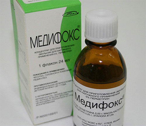 Concentré de produit anti-poux Medifox