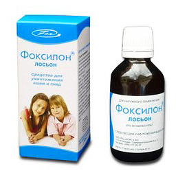 Lotion contre les poux et les lentes Foxilon Lotion contre les poux et les lentes Foxilon
