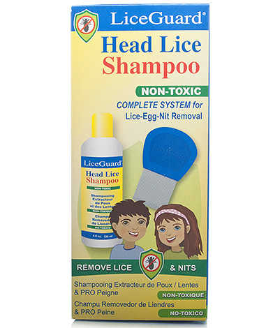 Le shampoing LiceGuard a une faible toxicité aussi bien pour l'homme que pour les poux Le shampoing LiceGuard a une faible toxicité aussi bien pour l'homme que pour les poux