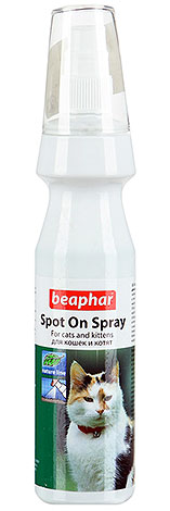 Le spray Beaphar convient également bien pour débarrasser les chatons des puces. Le spray Beaphar convient également bien pour débarrasser les chatons des puces.