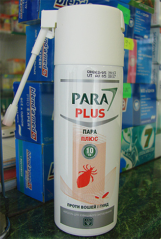 Le spray Para Plus est capable de détruire les lentes et les poux Le spray Para Plus est capable de détruire les lentes et les poux