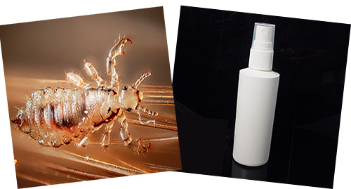 De nombreux sprays anti-poux sont assez efficaces contre les parasites, et certains d'entre eux ne contiennent même aucun insecticide.
