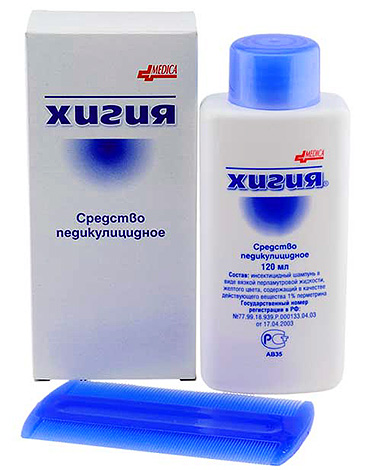 Le shampoing Higiya est efficace contre les poux et les lentes Le shampoing Higiya est efficace contre les poux et les lentes