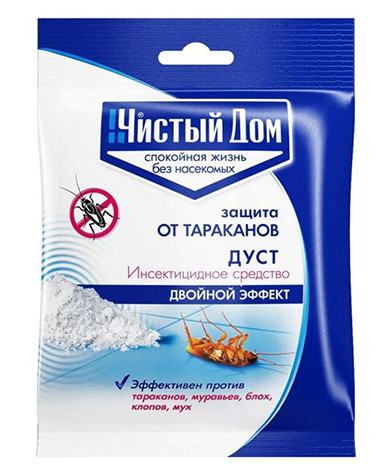 Après le premier traitement de la pièce contre les puces, vous pouvez appliquer une poudre insecticide sur les surfaces pour éliminer leurs larves.