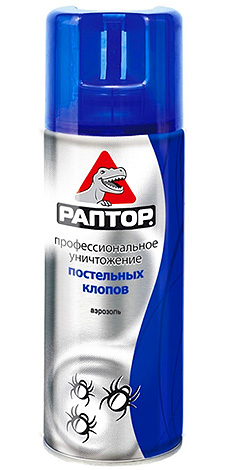 Le produit en aérosol Raptor anti-punaises est pratique à utiliser, mais ne sera pas le meilleur choix s'il y a beaucoup de punaises dans la pièce.