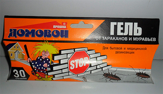 Gel anti-cafards et fourmis Domovoy Proshka