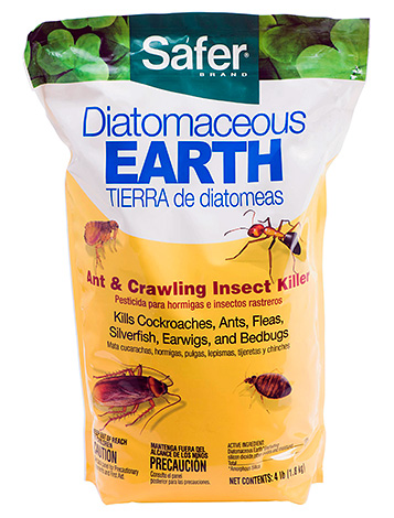 Insecticide Safer à base de diatomite. Insecticide Safer à base de diatomite.