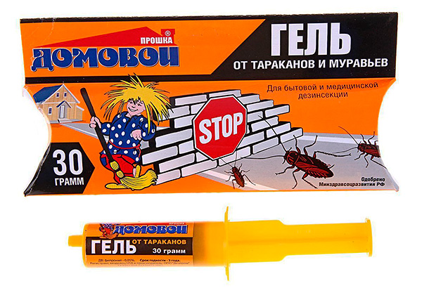 Gel anti-blattes et fourmis Domovoï Prochka. Gel anti-blattes et fourmis Domovoï Prochka.