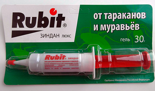 Rubit Zindan Luxe contre les blattes et les fourmis. Rubit Zindan Luxe contre les blattes et les fourmis