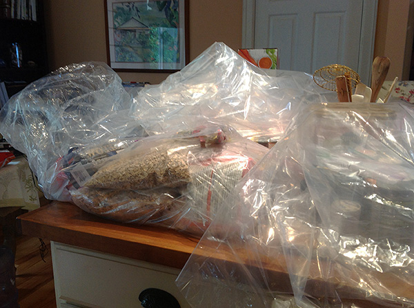 Il est important d'éviter tout contact des denrées alimentaires et des jouets pour enfants avec le produit insecticide.